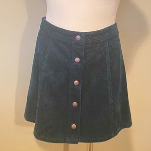 NWT! Forever21 Button Down Skirt
